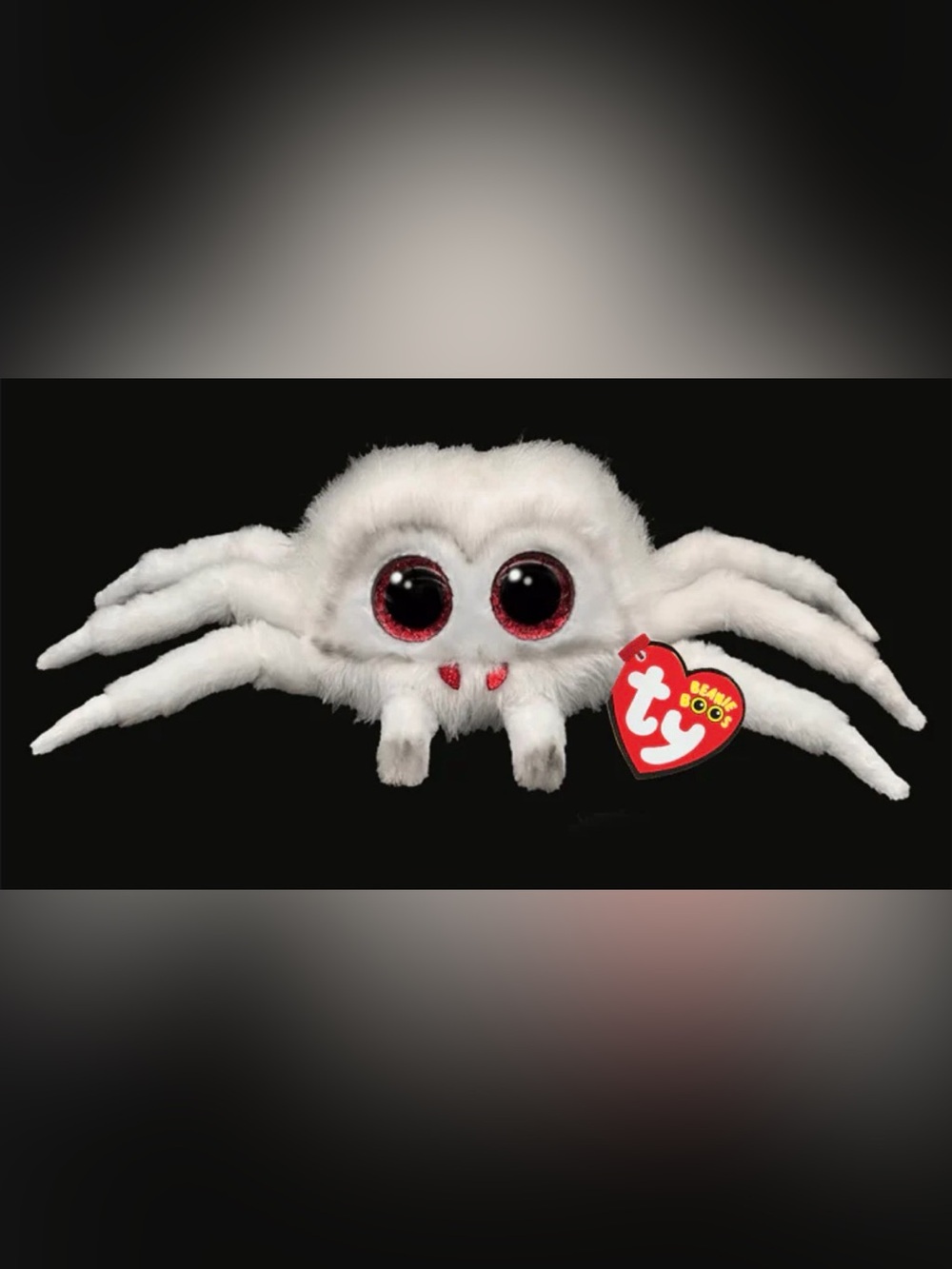 Ty Beanie Boo’s Spinderella Dancing White Lady Spider